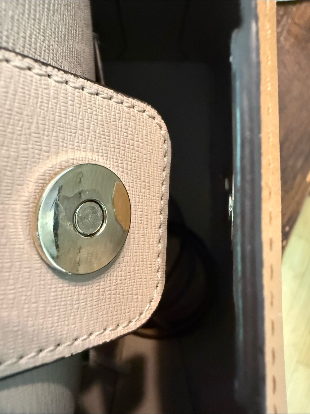 kate spade New York Darcy Bucket Leather Crossbody Bag in Classic Saddle - Picture 4 of 4